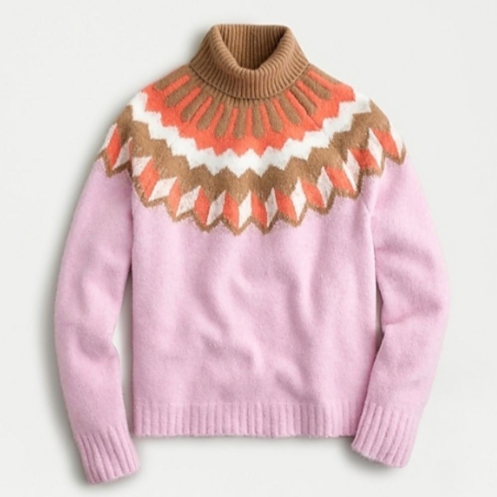 NWT J CREW FAIRISLE SWEATER XS